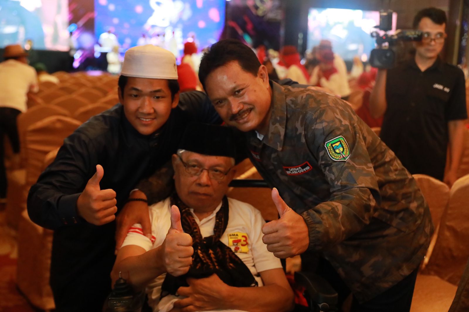 Foto 6 dari 9: Hadiri Reuni Akbar Smaga, Wali Kota Pesan Jaga Kualitas dan Ikut Majukan Kota