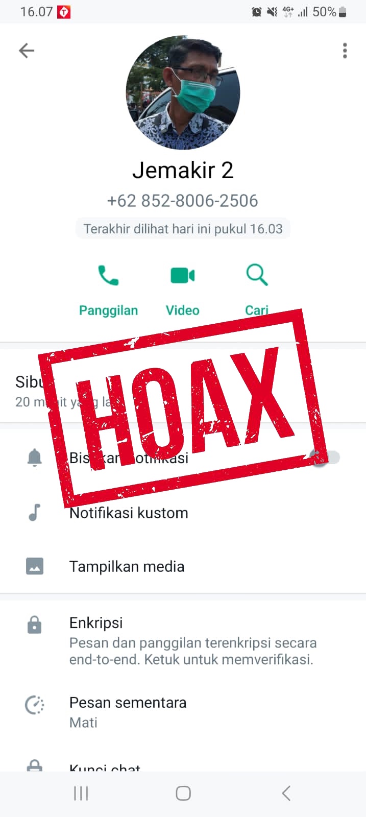 Foto 1 dari 1: Aksi Dugaan Penipuan Mengaku Pejabat Pemda Kembali Terjadi, Pelaku Mengaku Kadin PUPR dan Disperkim Kali Ini