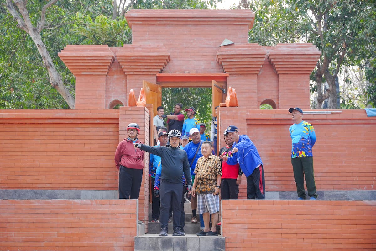 Foto 1 dari 5: Progres Capai 100 Persen, Sendang Kuncen Bakal Jadi Wisata Cagar Budaya Khas Mataraman