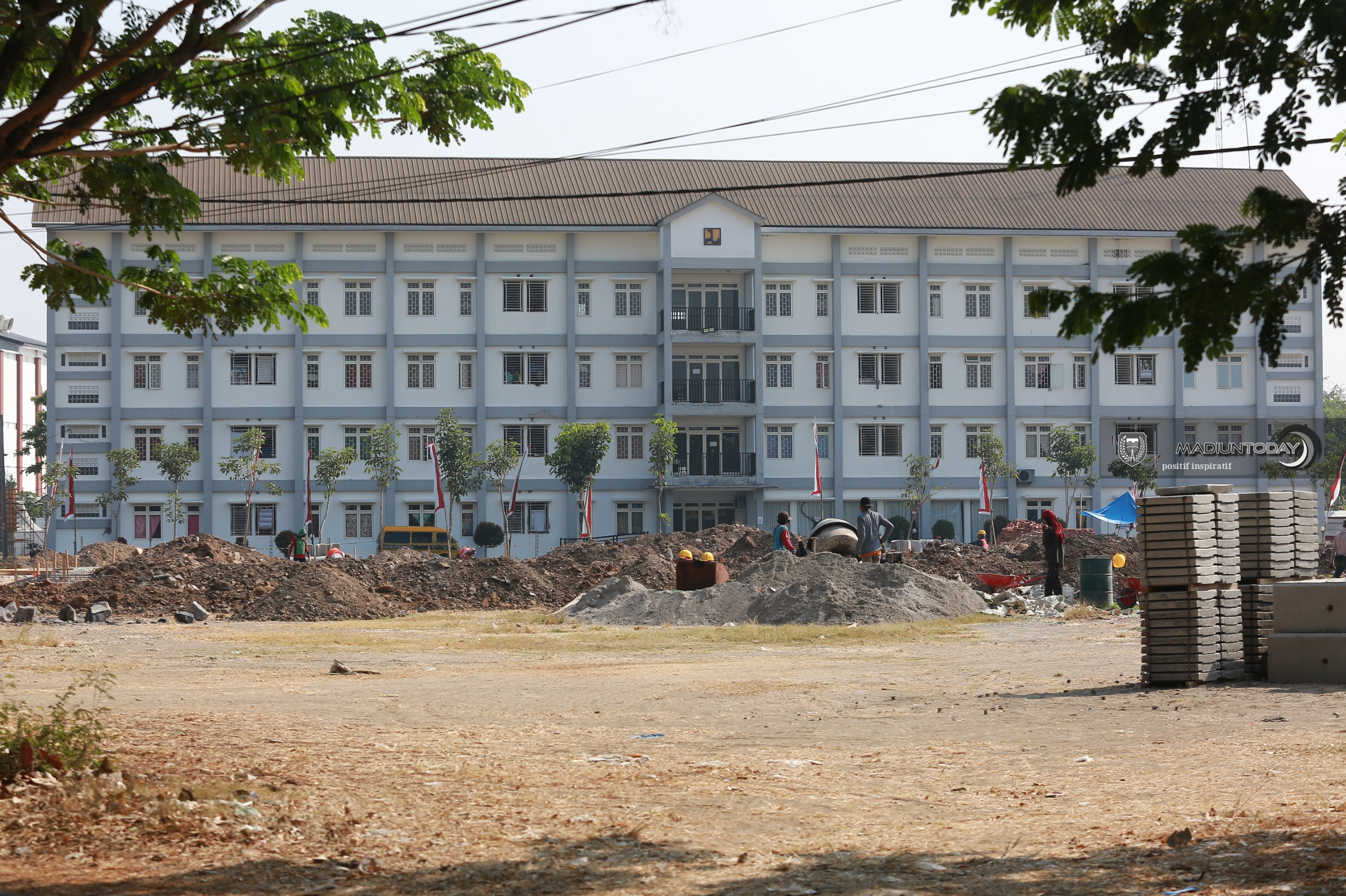 Foto 4 dari 4: Rusunawa Hayam Wuruk Madiun Bakal Dilengkapi RTH 5.000 Meter Persegi, Ada Jogging Track hingga Area UMKM