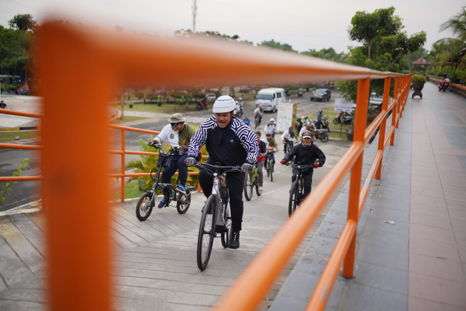 Foto 3 dari 11: Gowes Kota Kita di Tiga Kelurahan Jadi Ajang Ajang Serap Aspirasi Sekaligus Sosialisasi