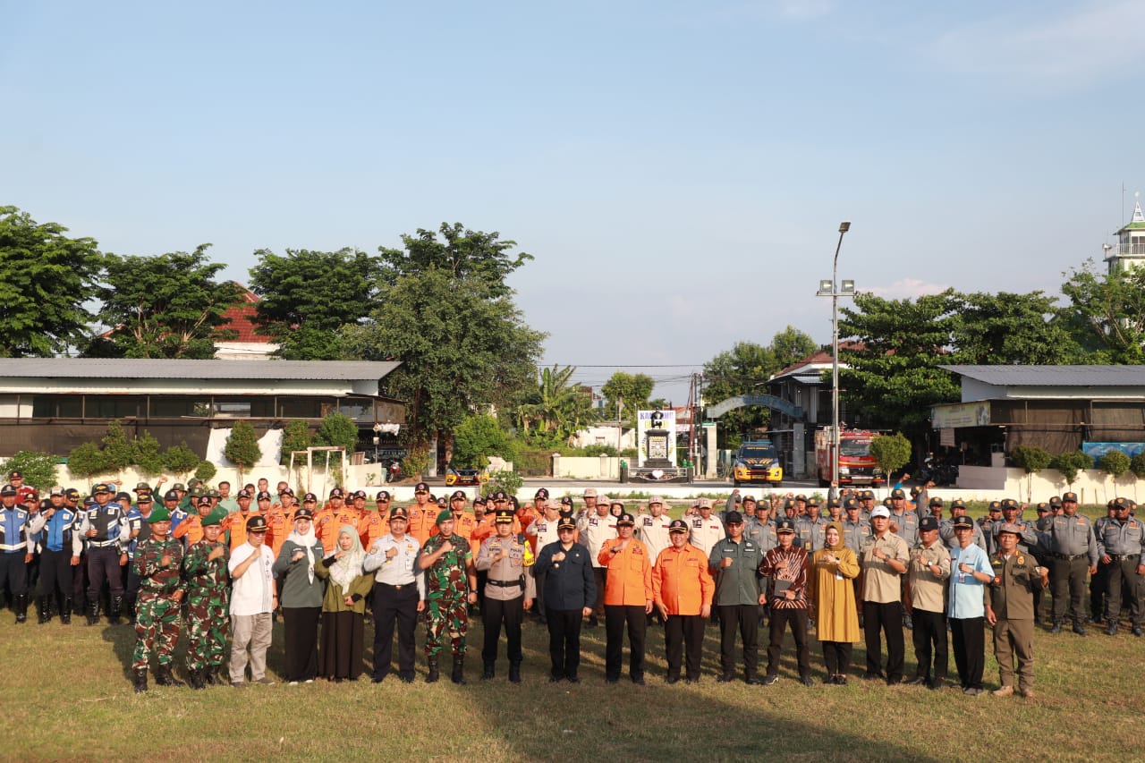 Foto 12 dari 12: Apel Siaga Bencana, Pj Wali Kota Imbau Tingkatkan Antisipasi
