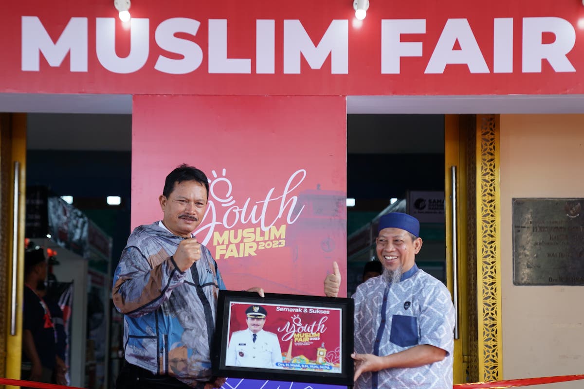 Foto 2 dari 9: Buka Youth Muslim Fair 2023, Wali Kota Persilahkan Gelar Kegiatan Serupa di PRC