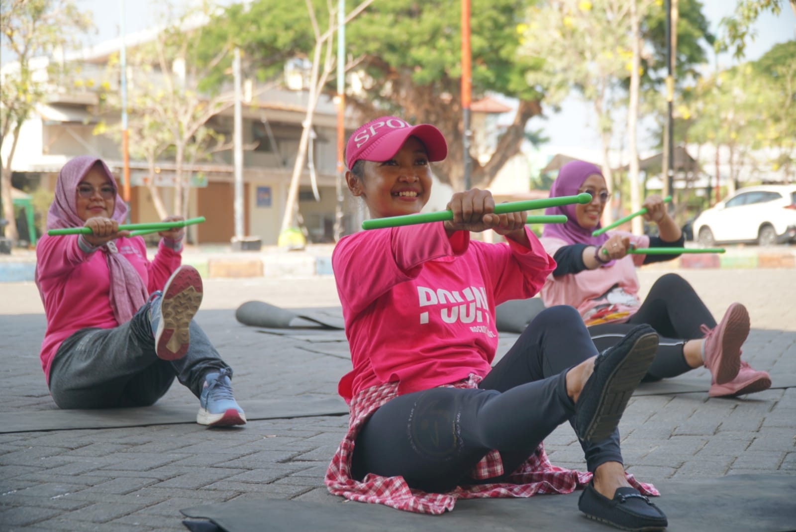 Foto 3 dari 8: Mengenal Pound Fit, Olahraga yang Lagi Hits di Kalangan Masyarakat