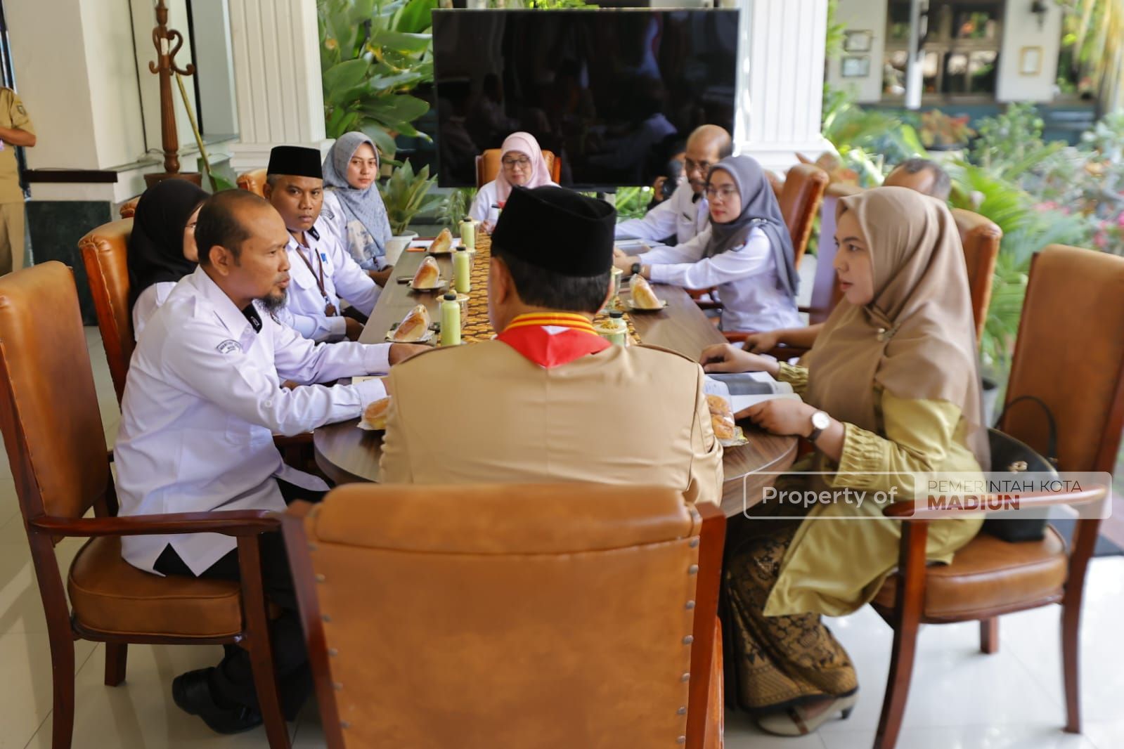 Foto 1 dari 10: Gelar Koordinasi Bersama KPU, Wali Kota Harap Pemilu Aman dan Damai