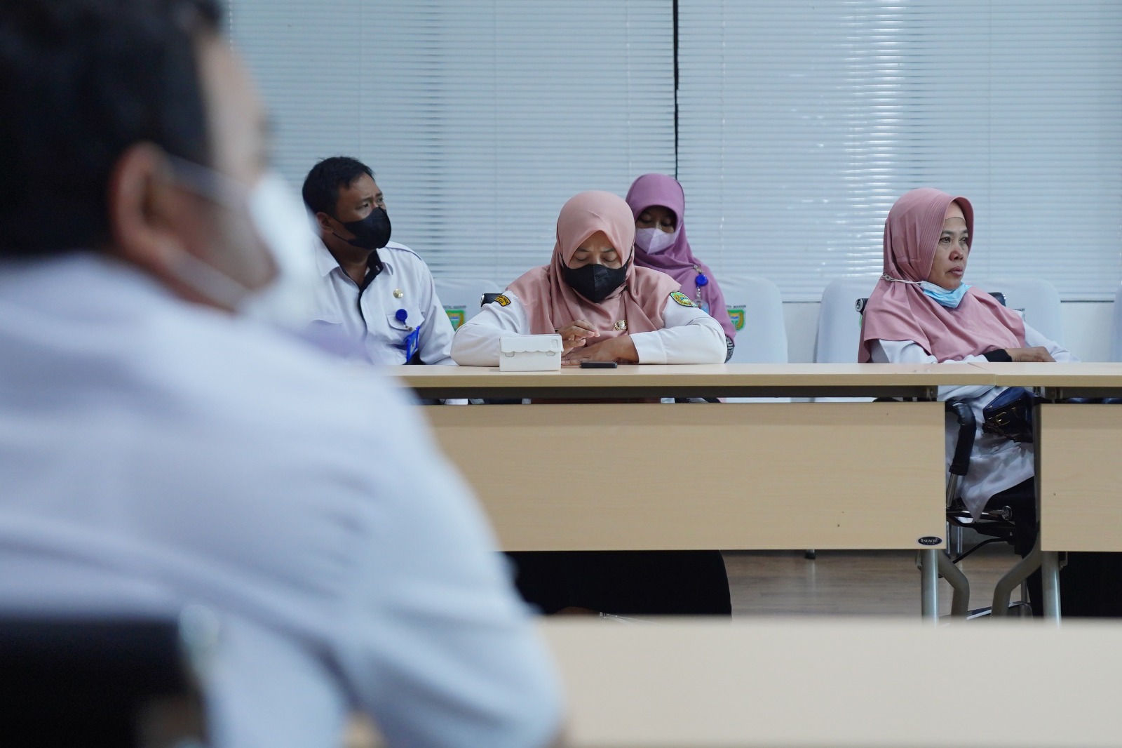 Foto 4 dari 5: Optimalkan Penurunan Stunting, Ketua TP PPK Ikuti Rakor Bersama Menko PMK Secara Daring