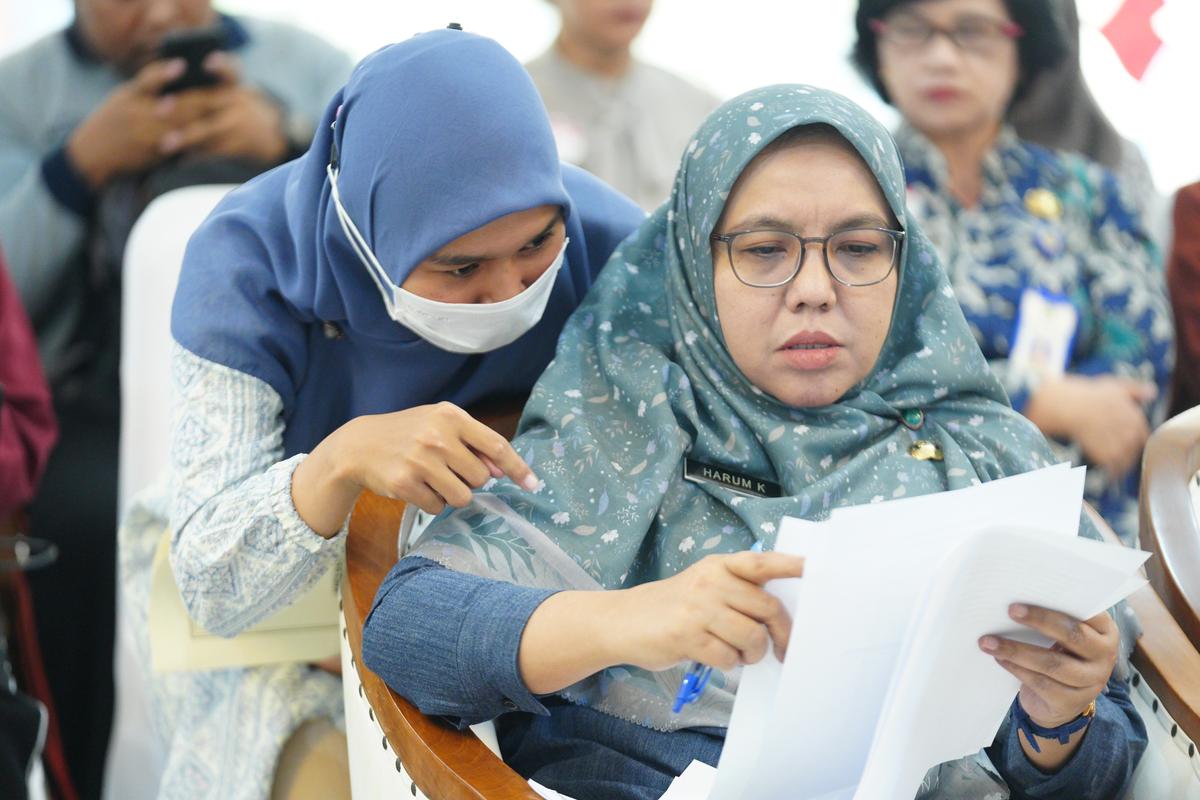 Foto 6 dari 8: Jelang Evaluasi Triwulan II, Pj Wali Kota Gelar Rapat OPD Bahas Persiapan Paparan
