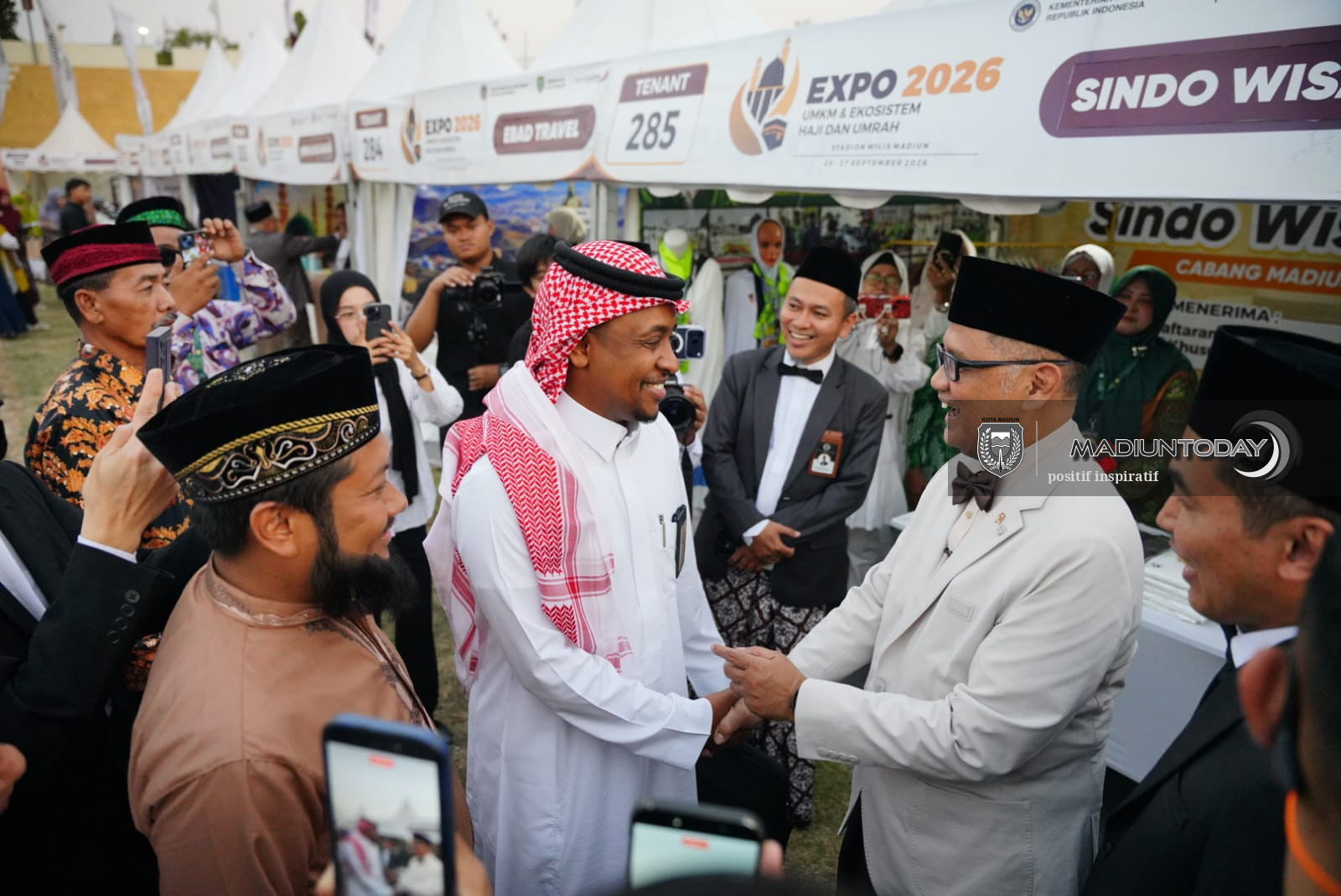 Foto 10 dari 20: Kota Madiun Ukir Sejarah, Jadi Tuan Rumah Giat Perdana EXPO UMKM dan Ekosistem Haji-Umrah
