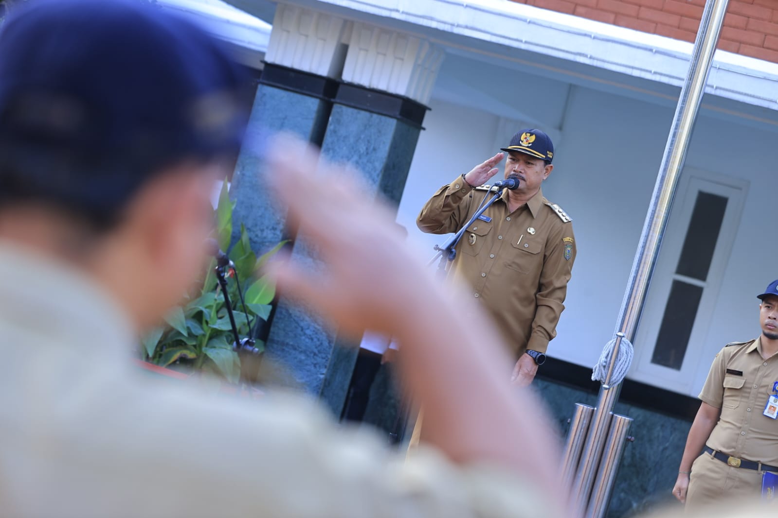 Foto 5 dari 5: Pimpin Apel Pejabat, Wali Kota Ingatkan Soal Serapan Anggaran dan Progres Pembangunan