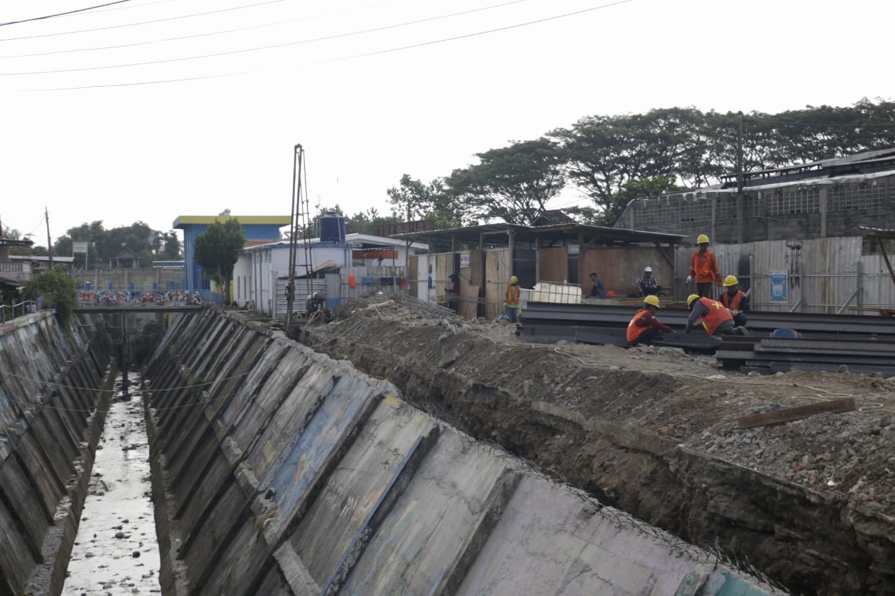 Foto 2 dari 3: Pasar Pancasila Akan Bersolek, Saluran di Sebelahnya Juga Jadi Pedestrian