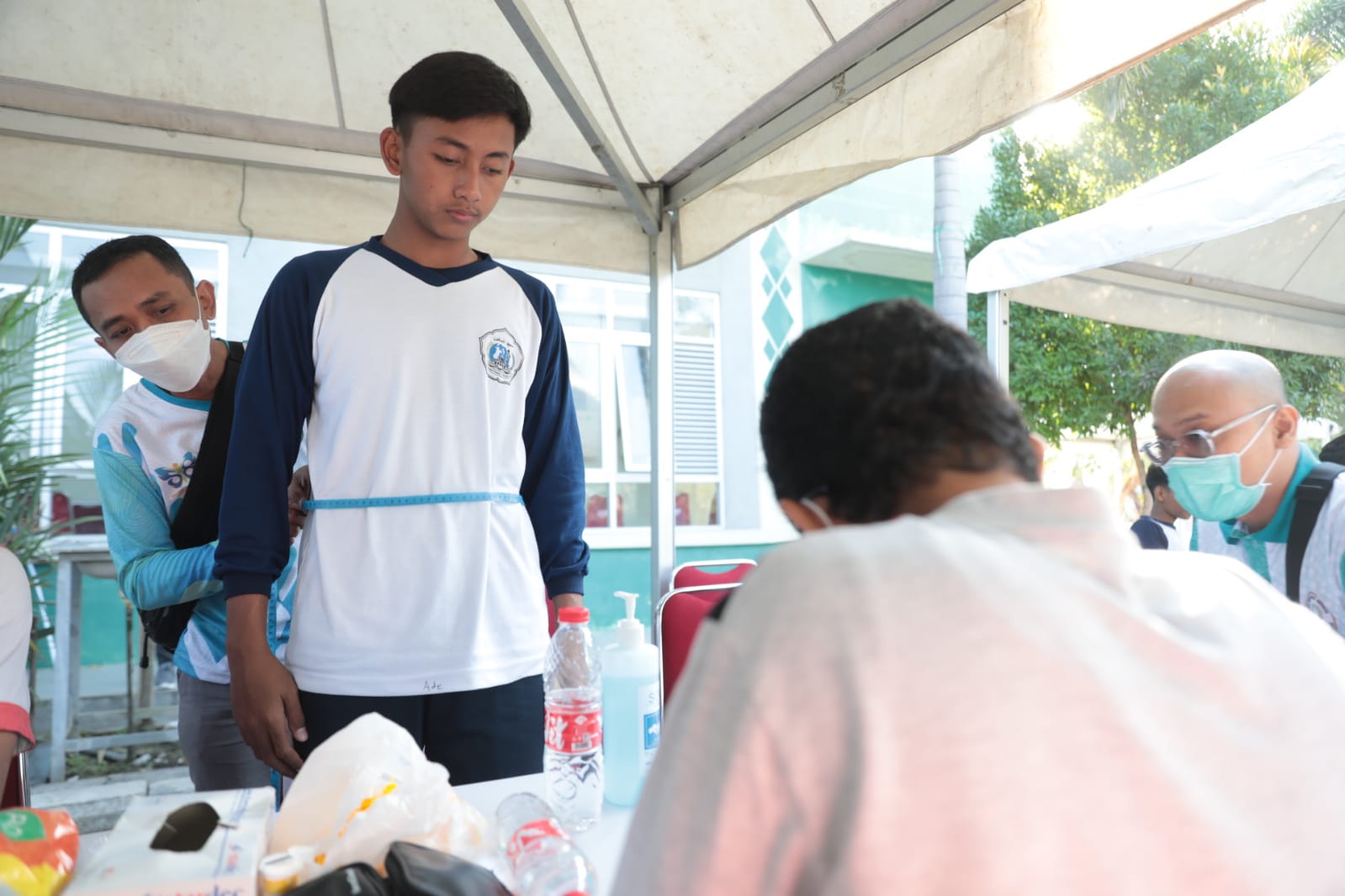 Foto 4 dari 11: Tekan Angka Penularan TBC Pada Kelompok Berisiko, Dinkes Gelar Skrining di Ponpes