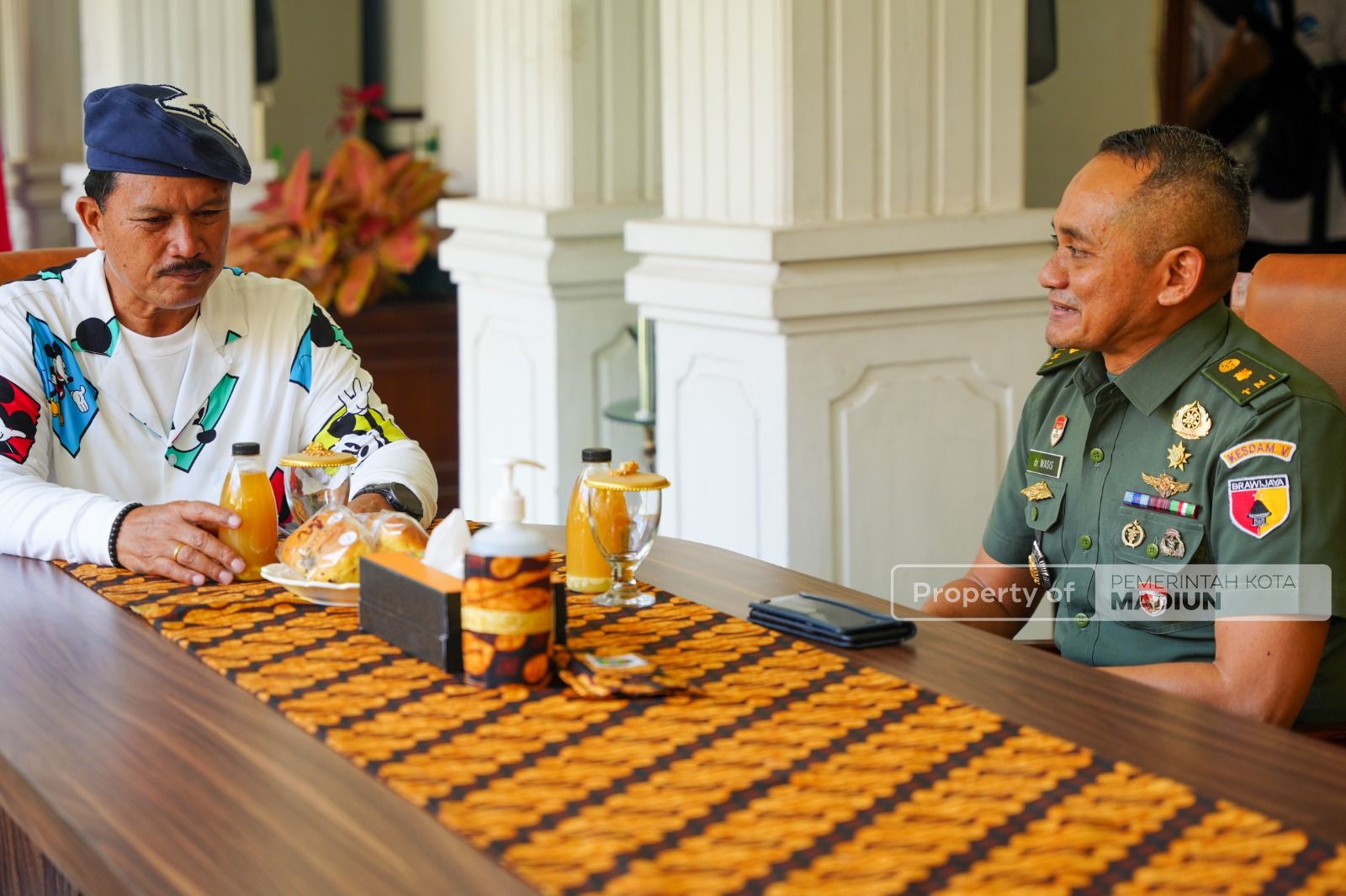 Baru Menjabat Di Kota Madiun, Karumkit DKT Gelar Audiensi Dengan Wali Kota