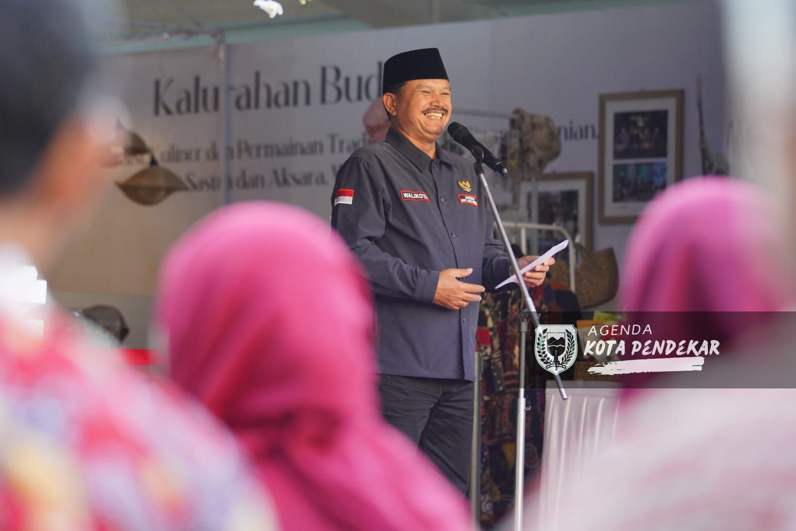 Foto 1 dari 7: Buka Pameran Permusiuman Mahabandhana, Wali Kota Dekatkan Sejarah Mataraman Kepada Generasi Muda