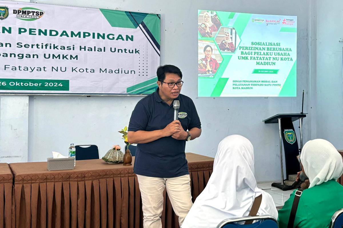 Foto 6 dari 9: Fasilitasi Perizinan Berusaha DPMPTSP Sambangi Paguyuban UMKM