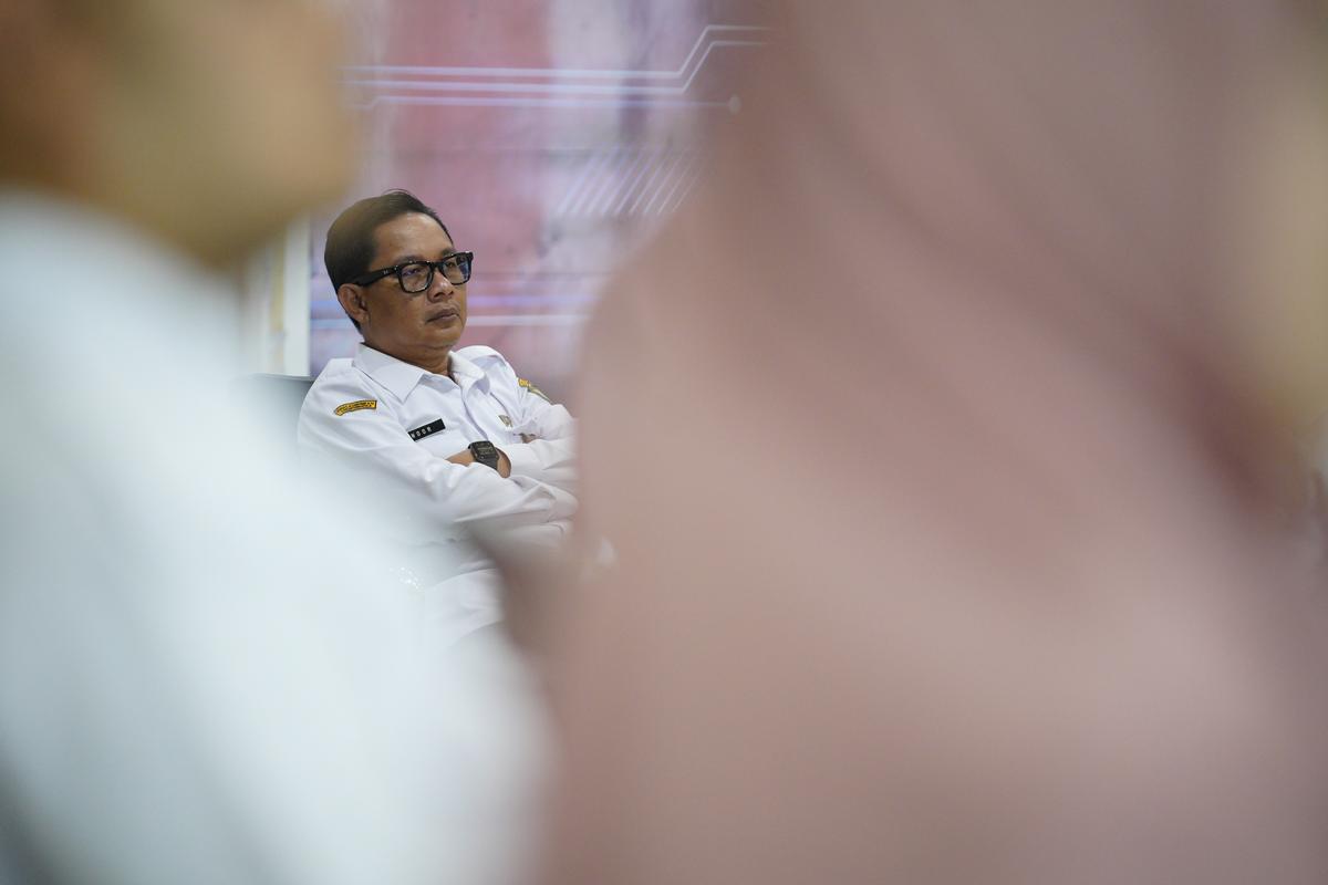 Foto 3 dari 8: Tingkatkan Kualitas Penyelenggaraan Statistik Sektoral, Dinas Kominfo Gelar Rakor EPSS