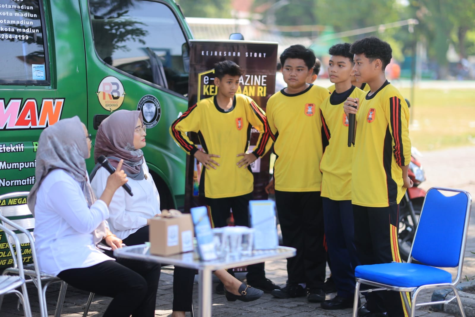 Foto 5 dari 5: Lebih Dekat Dengan Masyarakat, Kejari Kota Madiun Luncurkan JAKSA PENDEKAR