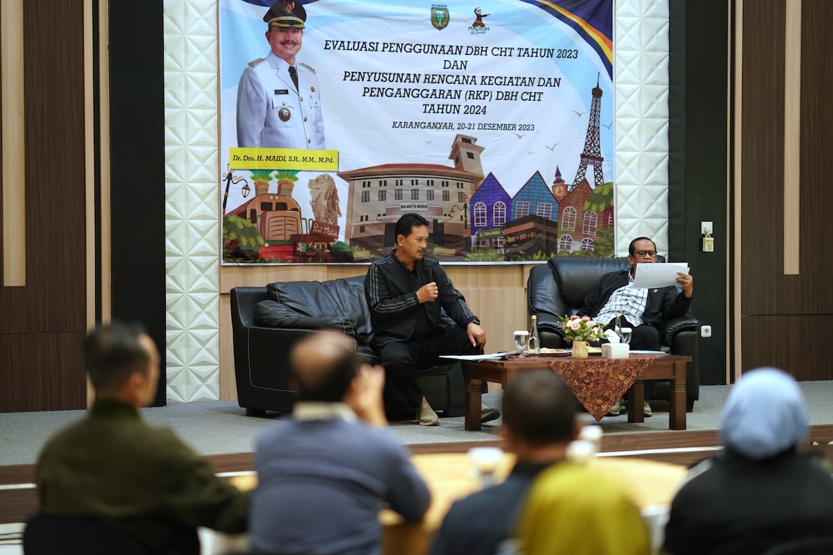 Evaluasi dan Penyusunan Anggaran DBHCHT, Wali Kota Pesan OPD Harus Bermanfaat