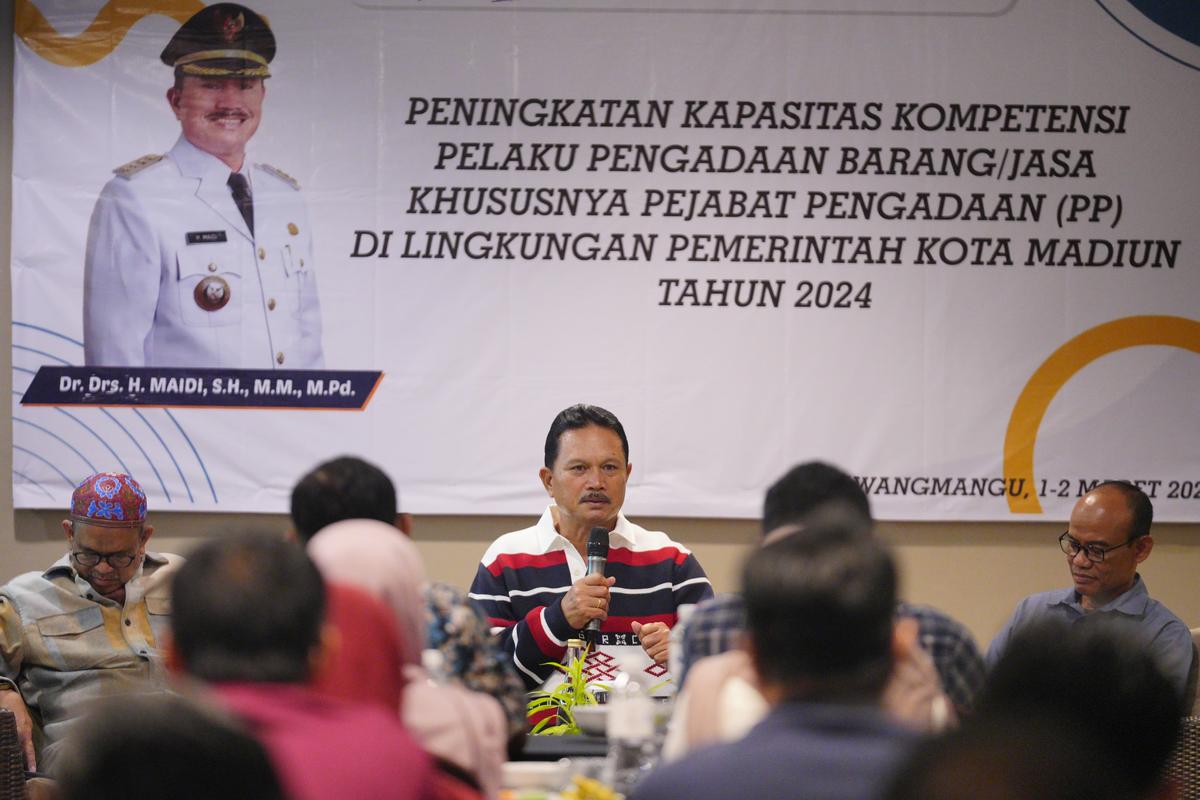 Peningkatan Kapasitas Kompetensi Pejabat Pengadaan, Wali Kota : Utamakan Kejujuran Dan Taat Aturan