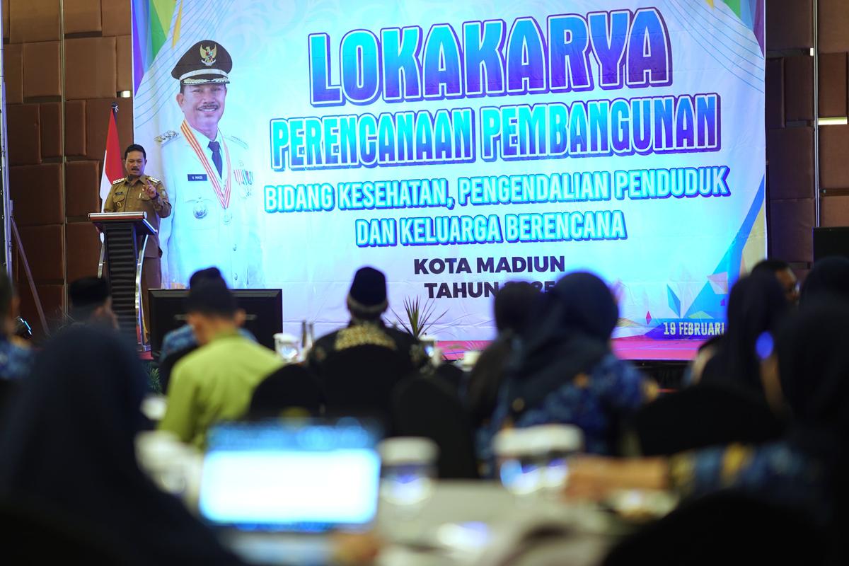 Foto 1 dari 9: Evaluasi Sekaligus Persiapkan Tantangan di Masa Depan, Wali Kota Buka Lokakarya Perencanaan Pembangunan Bidang Kesehatan