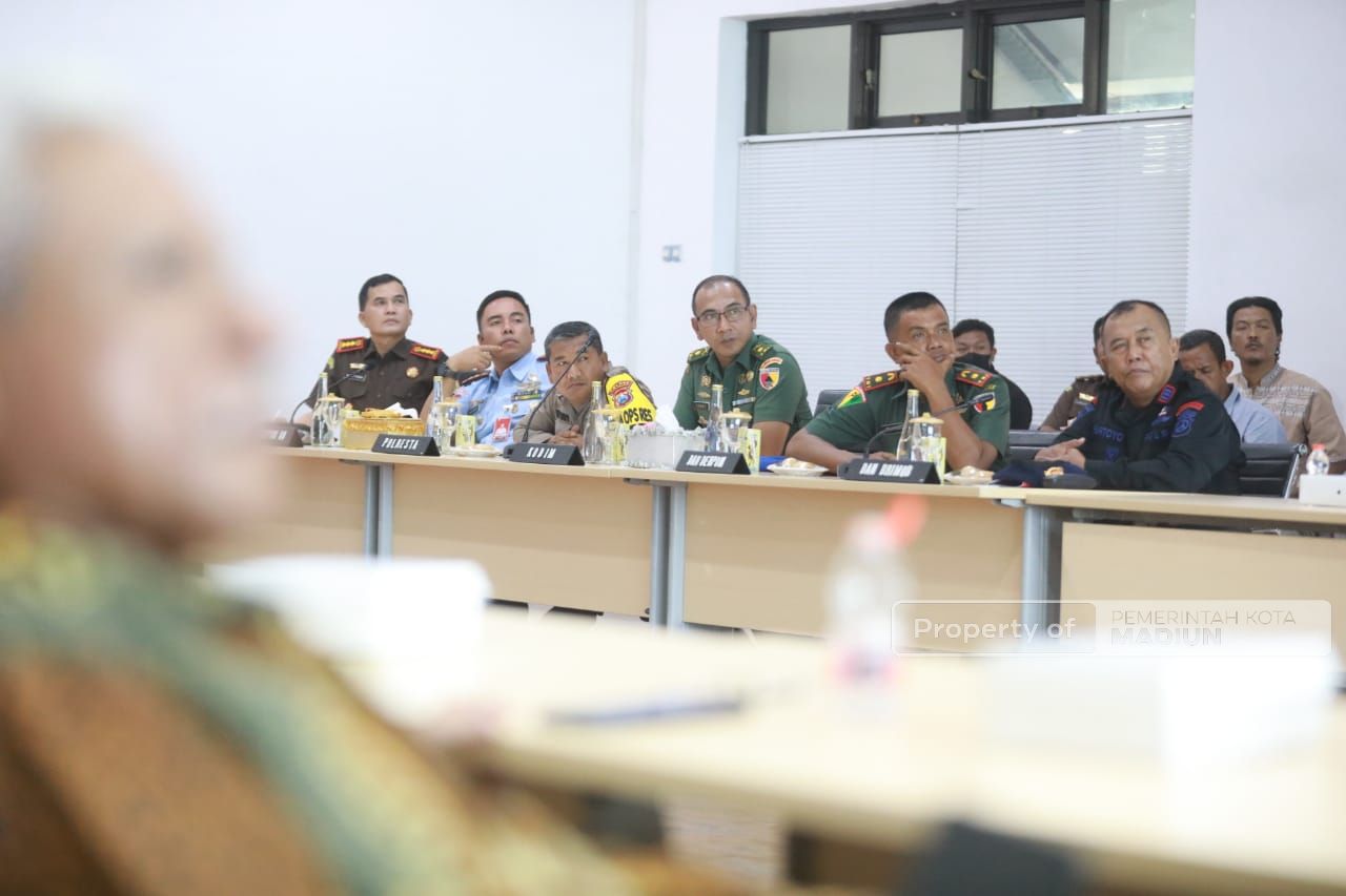 Foto 5 dari 12: Rakor Forkopimda Bahas Pemilu 2024, Wali Kota Tegaskan Aman Itu Mahal