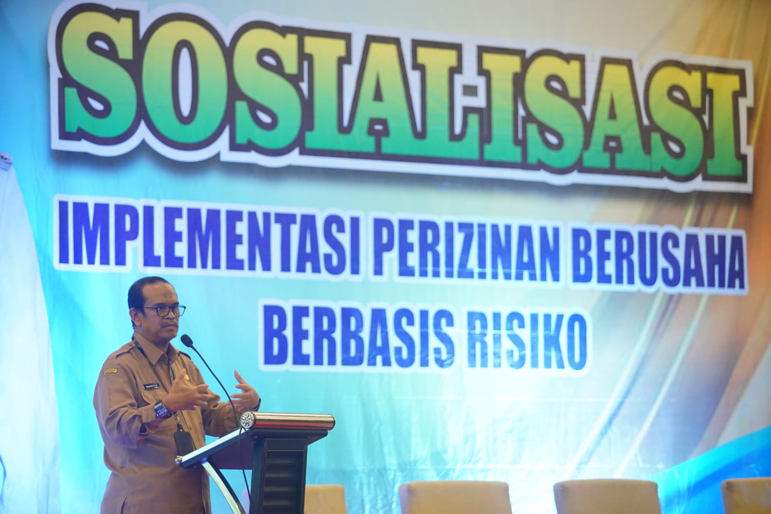 Foto utama berita: Permudah Investasi di Kota, Pemkot Gelar Sosialisasi Perizinan Berbasis Resiko Kepada Pelaku Usaha