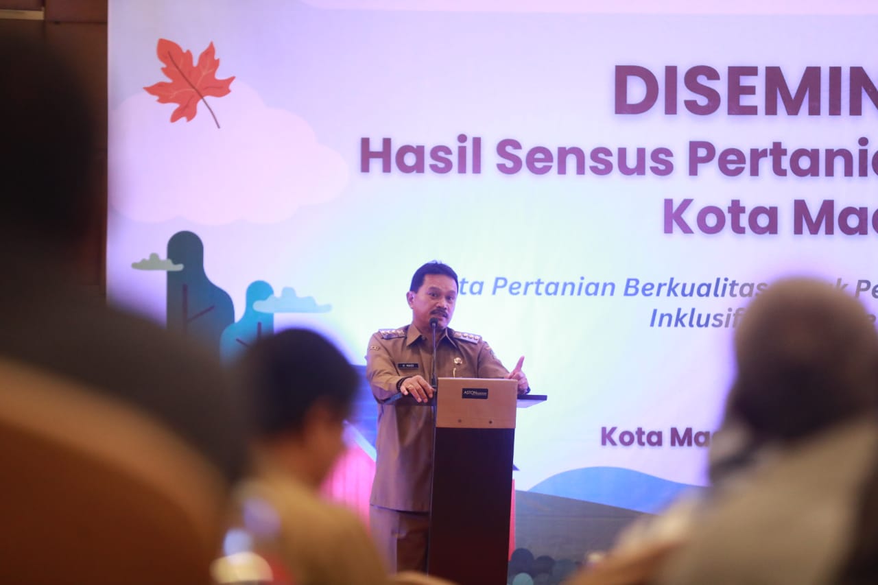Foto 1 dari 8: Diseminasi Hasil Sensus Pertanian 2023, Wali Kota: Data Ini Acuan Kita Mengambil Kebijakan