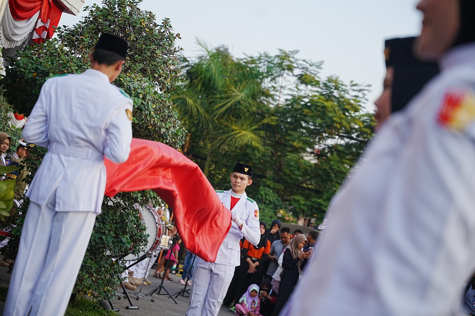 Foto 5 dari 7: Bawakan Tema Pencak Silat Dan Retno Dumilah, Parade Senja Pukau Pengunjung PSC