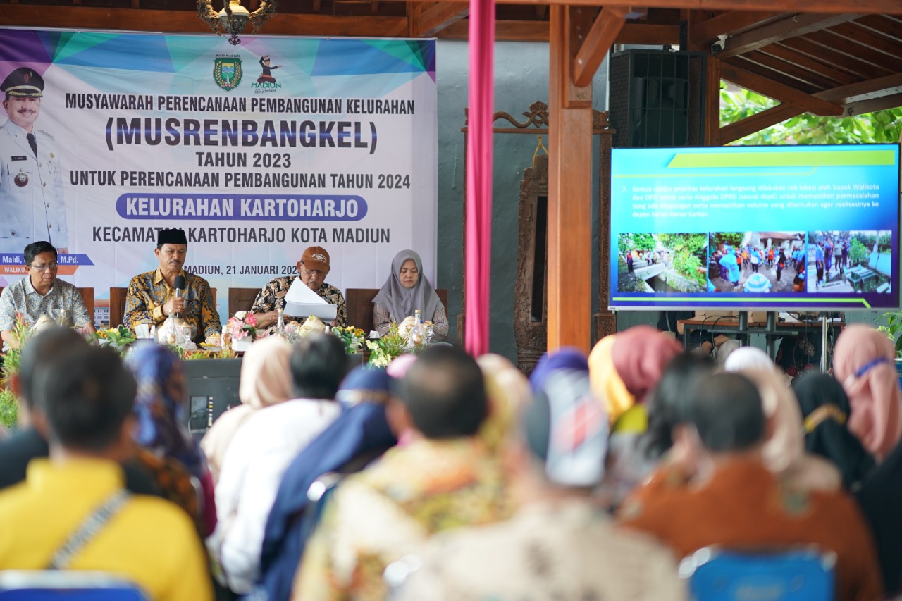 Foto utama berita: Musrenbang Terakhir di Kelurahan Kartoharjo, Wali Kota Minta Seluruh Usulan Ditampung