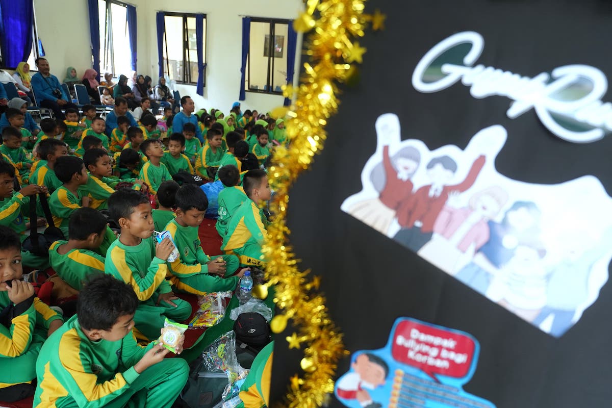 Foto 7 dari 9: Prihatin Maraknya Kasus Kekerasan, SDN Patihan Gelar Sosialisasi P5 dan Senam Anti Bullying