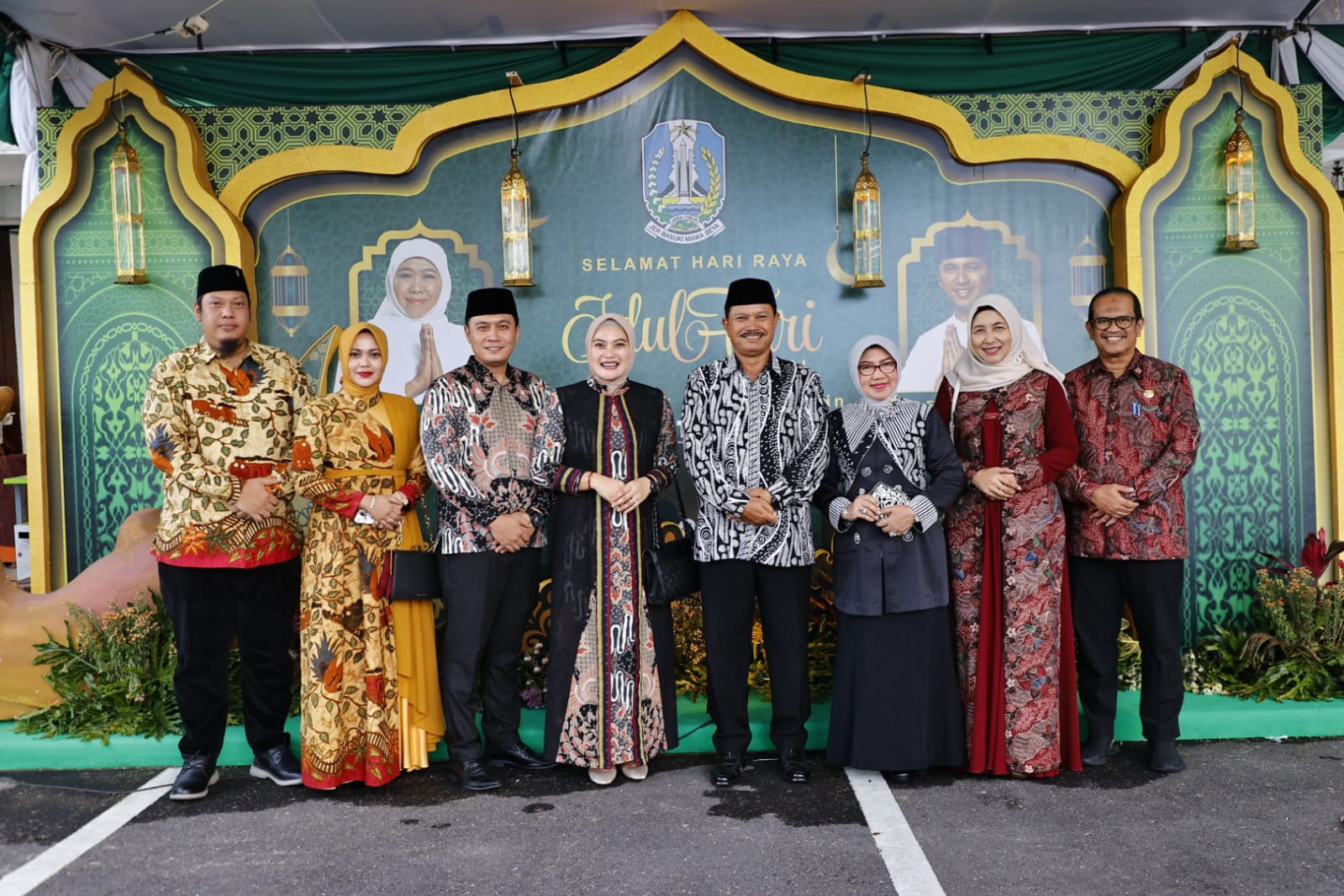 Foto 4 dari 7: Gubernur Khofifah Gelar Halal Bihalal, Wali Kota Turut Hadir Di Grahadi