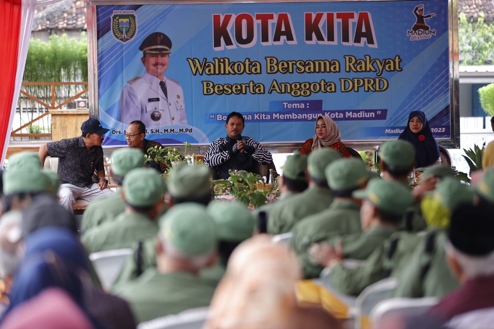 Foto 2 dari 11: Gowes Kota Kita di Tiga Kelurahan Jadi Ajang Ajang Serap Aspirasi Sekaligus Sosialisasi