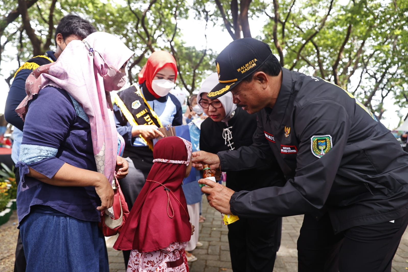 Foto 2 dari 9: Semangati Anak Stunting, Wali Kota Gelar Event Makan Bersama