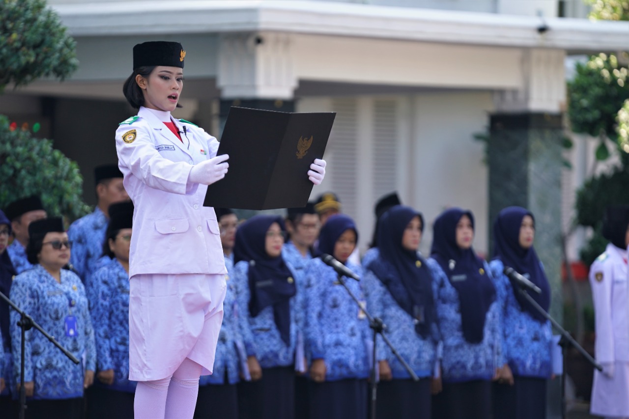 Foto 7 dari 10: Peringati Hari Pahlawan, Mensos Ajak Masyarakat Lanjutkan Perjuangan Isi Kemerdekaan