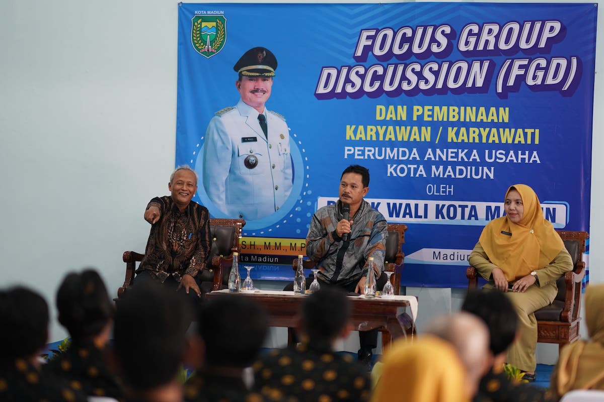 Gelar FGD dan Pembinaan Karyawan/Karyawati Perumda Aneka Usaha, Wali Kota Pesan Optimal dalam Bekerja