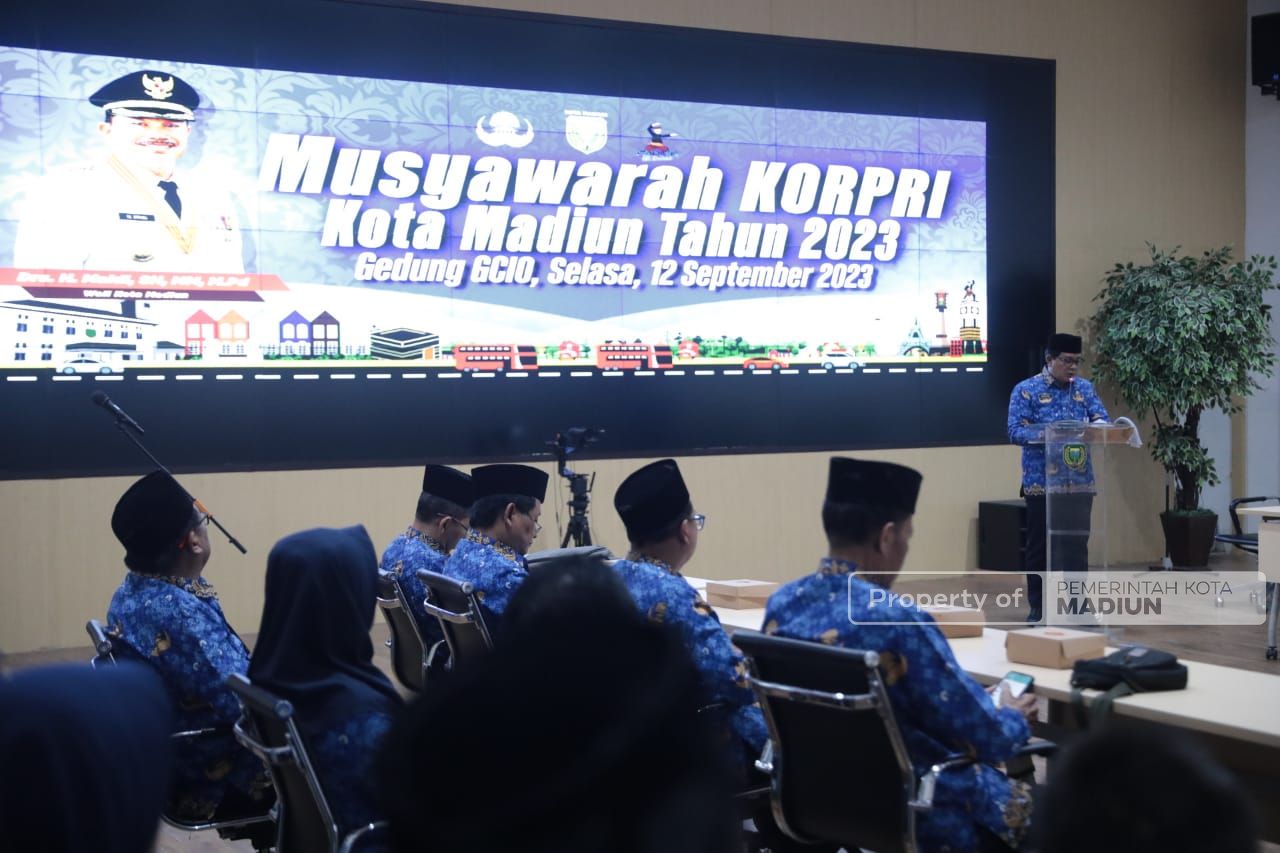 Foto 1 dari 14: Hadiri Musyawarah Korpri, Wali Kota Maidi Harap Jalankan Tugas dengan Baik