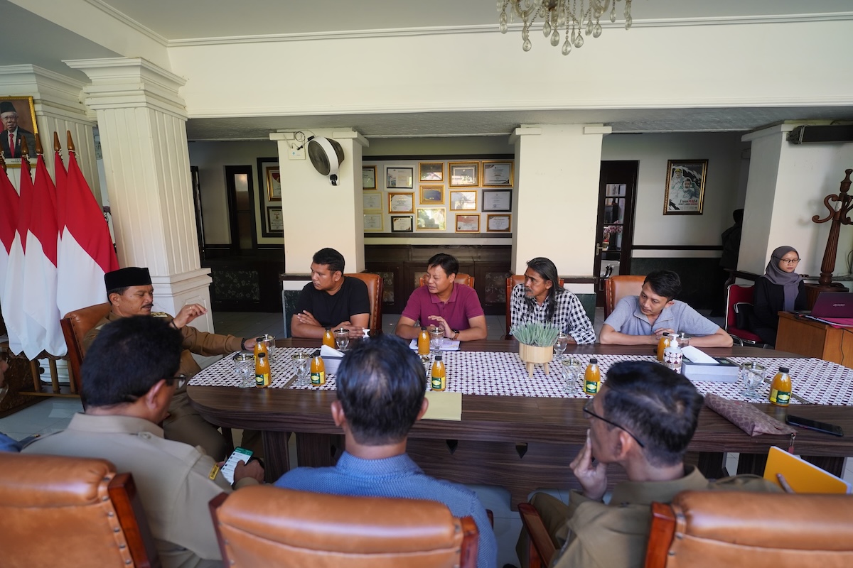 Foto 7 dari 8: Ingin Buka Pusat Kuliner Di PSC, Pengelola Pojok Pahlawan Culinary Audiensi Dengan Wali Kota