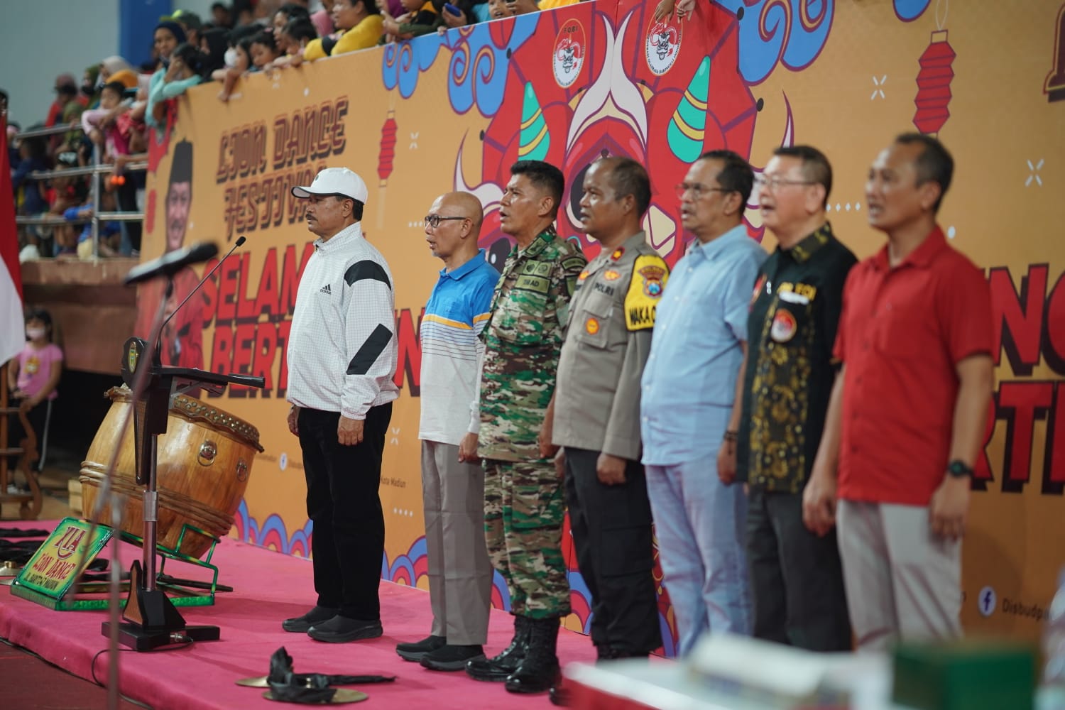 Foto 9 dari 10: Buka Lion Dance Festival Walikota Madiun Cup, Wali Kota Harap Peserta Junjung Sportivitas