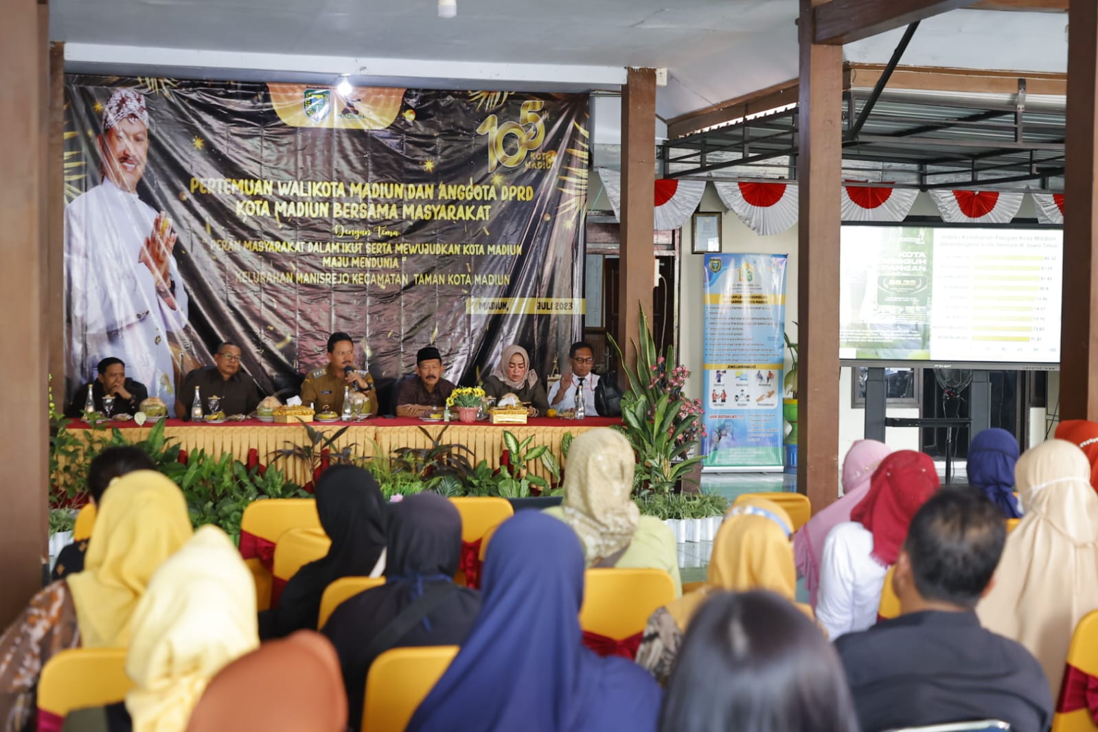Foto 3 dari 10: Bertemu Masyarakat di Kelurahan Manisrejo, Wali Kota Ajak Warga Aktif dan Dukung Pembangunan