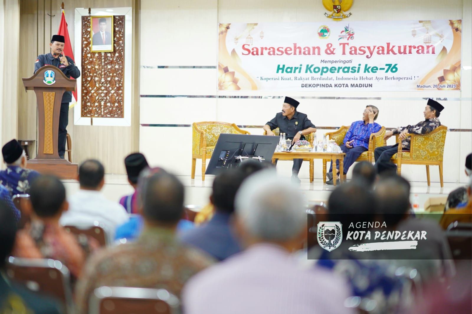 Foto 2 dari 8: Hadiri Tasyakuran Hari Koperasi, Wali Kota: Koperasi Hebat, Ekonomi Kuat
