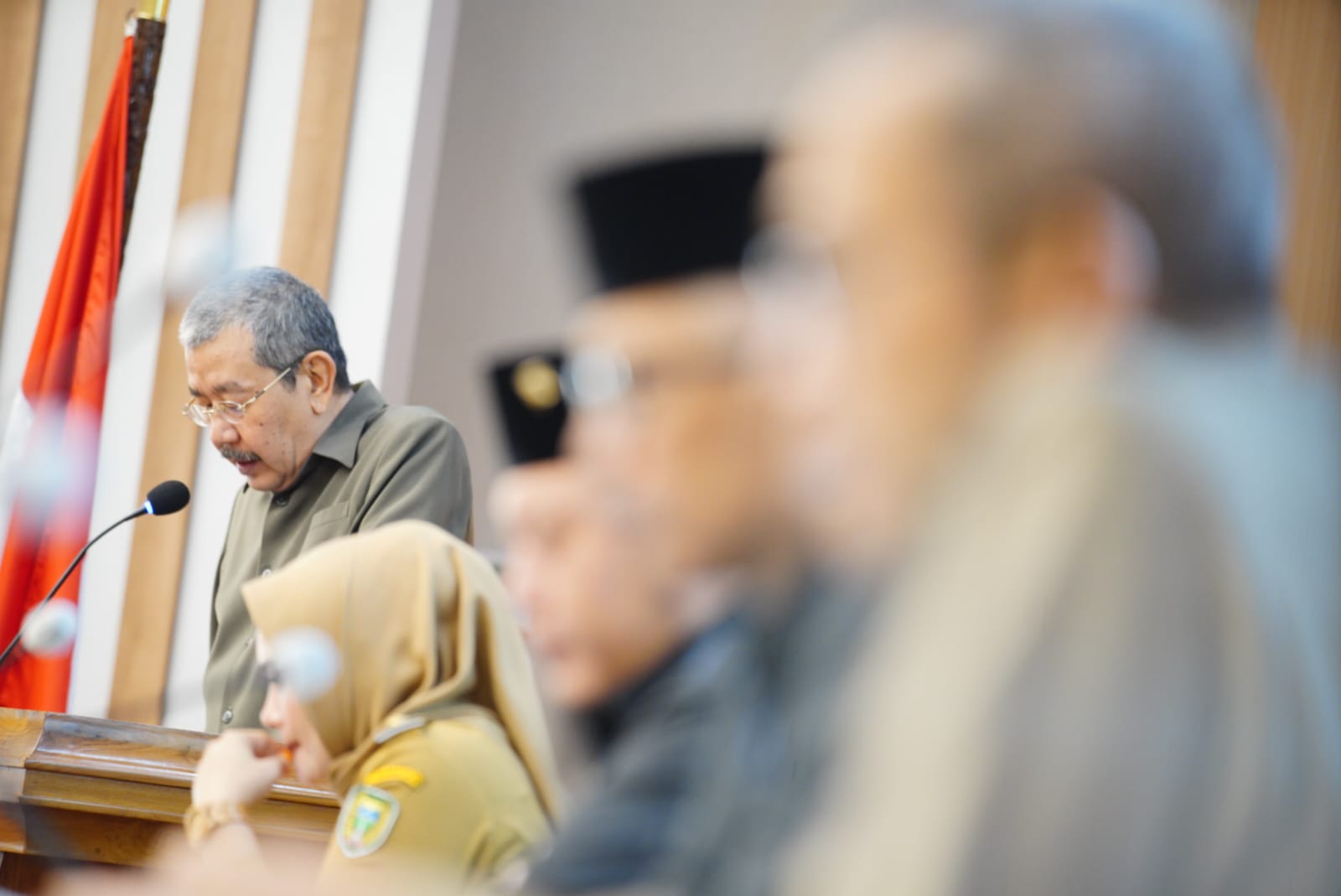 Foto 5 dari 10: Rapat Paripurna Lanjutan LKPj Wali Kota TA 2022, Wali Kota Apresiasi Rekomendasi Wakil Rakyat