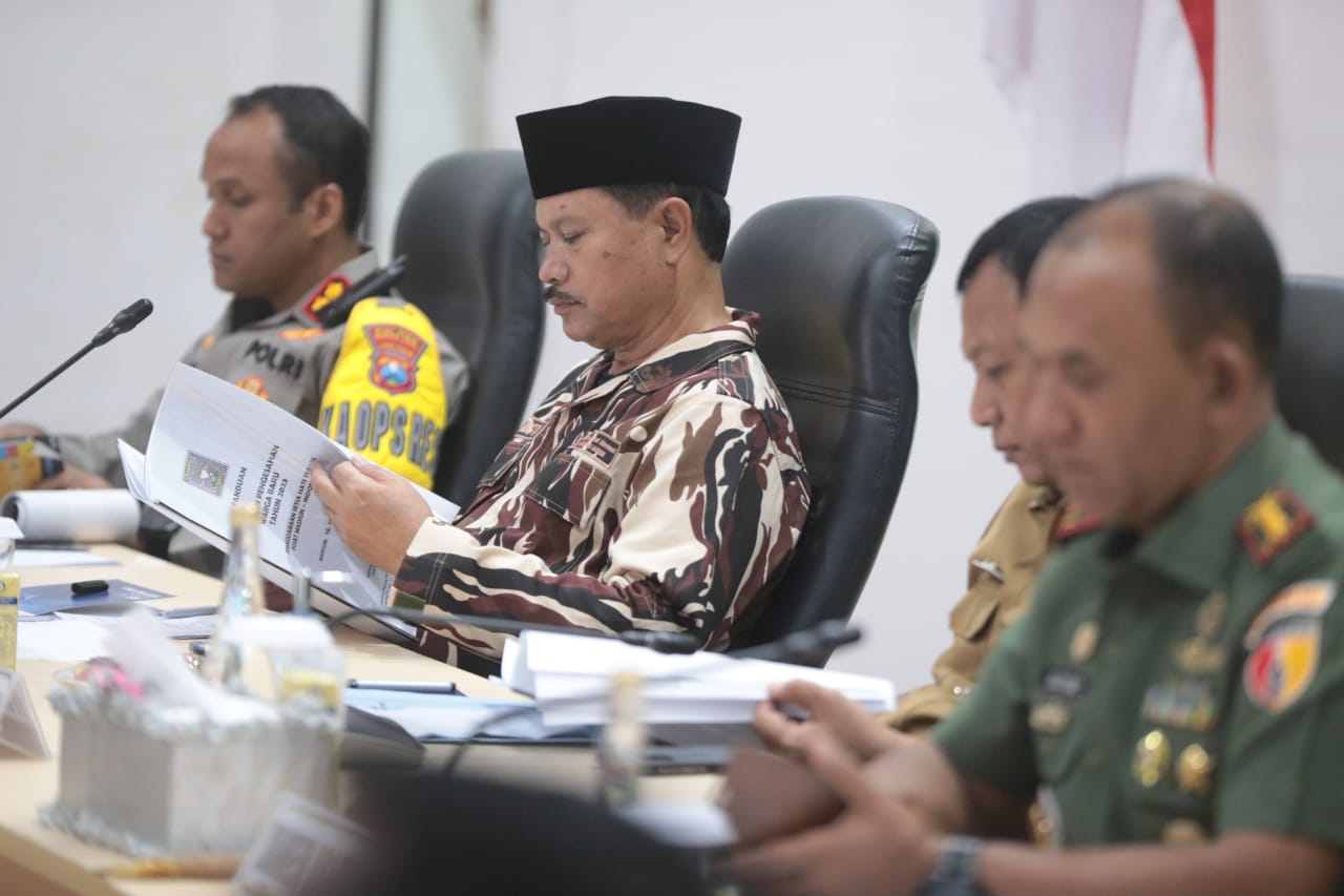 Foto 15 dari 15: Rakor Lintas Sektoral OPS Aman Suro, Wali Kota: Harus Komitmen Jaga Keamanan