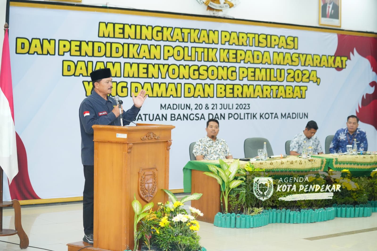 Beri Penyuluhan Pemilu, Wali Kota: Jadilah Pemilih Cerdas