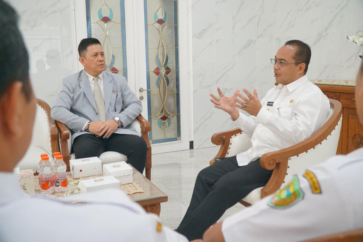 Jelang HUT, Direksi Aston Hotel Madiun Gelar Audiensi Dengan Pj. Wali Kota
