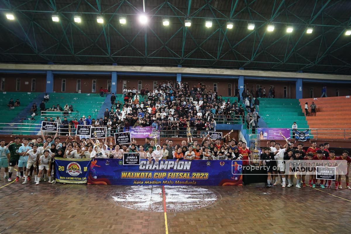 Foto 9 dari 9: Tutup Futsal Wali Kota Cup 2023, Wali Kota: Ini Bisa Menjadi Ajang Mengasah Skill Atlet