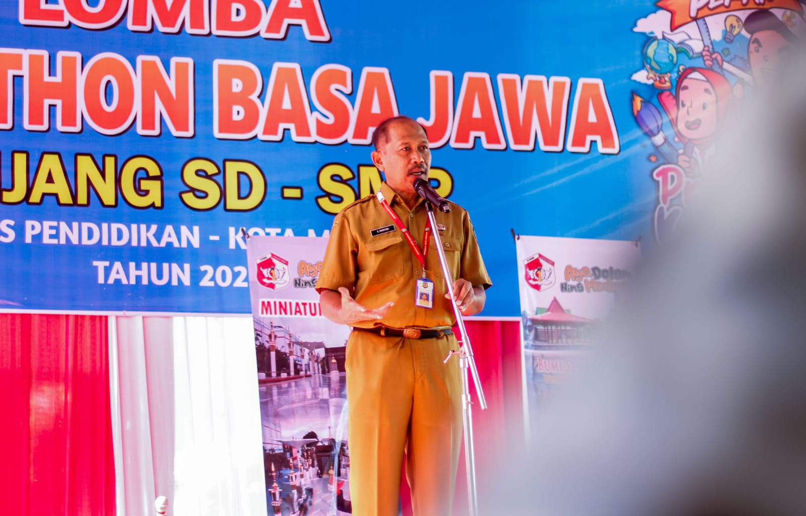 Foto 2 dari 9: Gayeng, Siswa Ceritakan Kemajuan Kota Dengan Bahasa Jawa