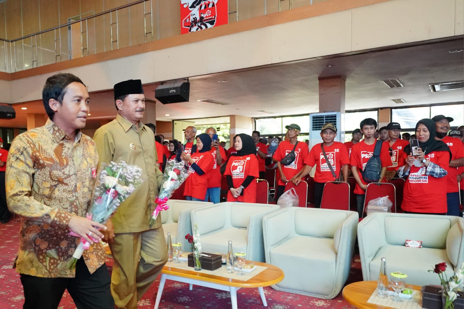 Foto 2 dari 8: Hadiri Kopdarda PSI, Wali Kota Pesan Jaga Solidaritas Organisasi