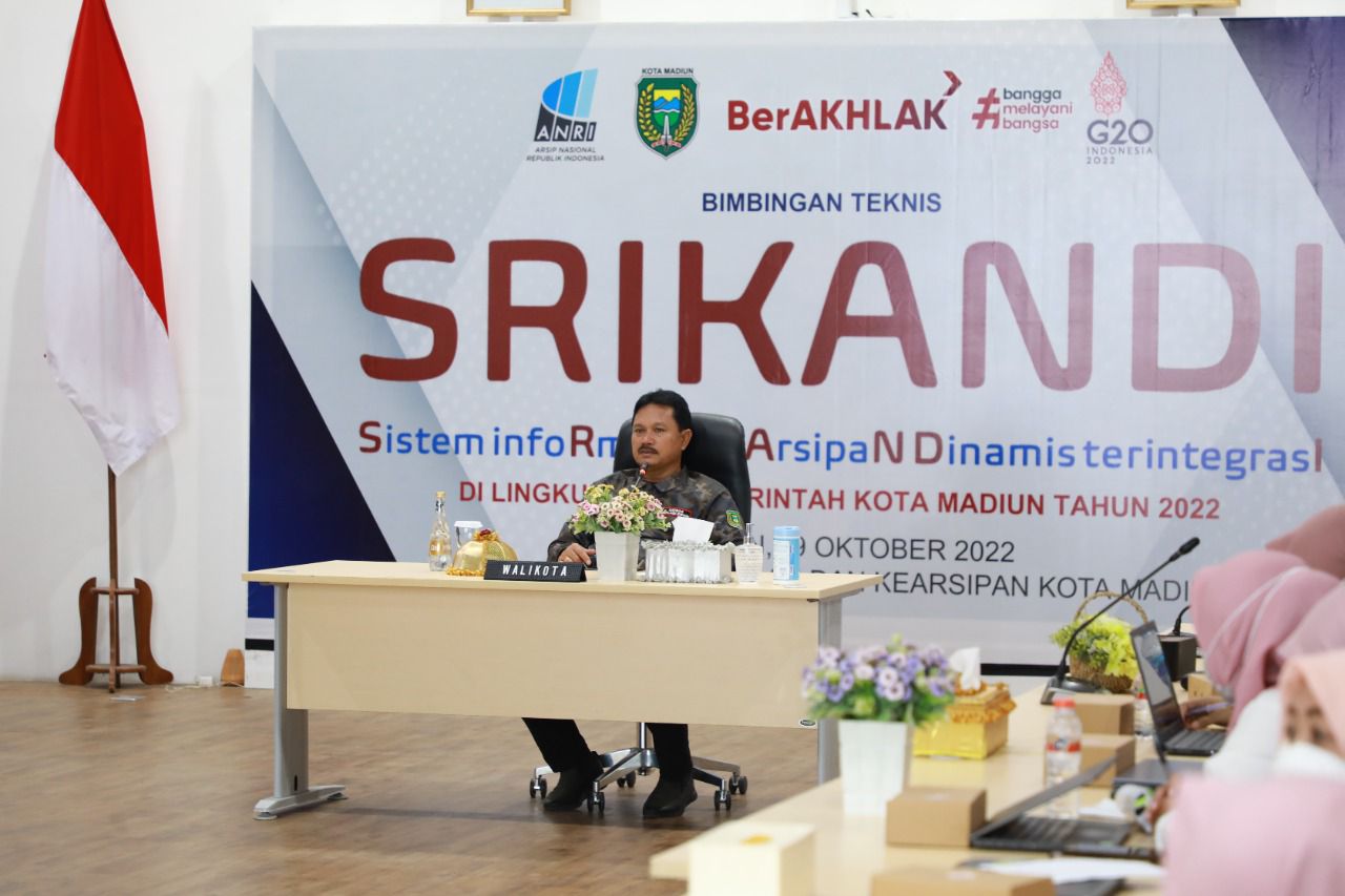 Tingkatkan Pengelolaan Arsip, Wali Kota Dukung Penerapan SRIKANDI