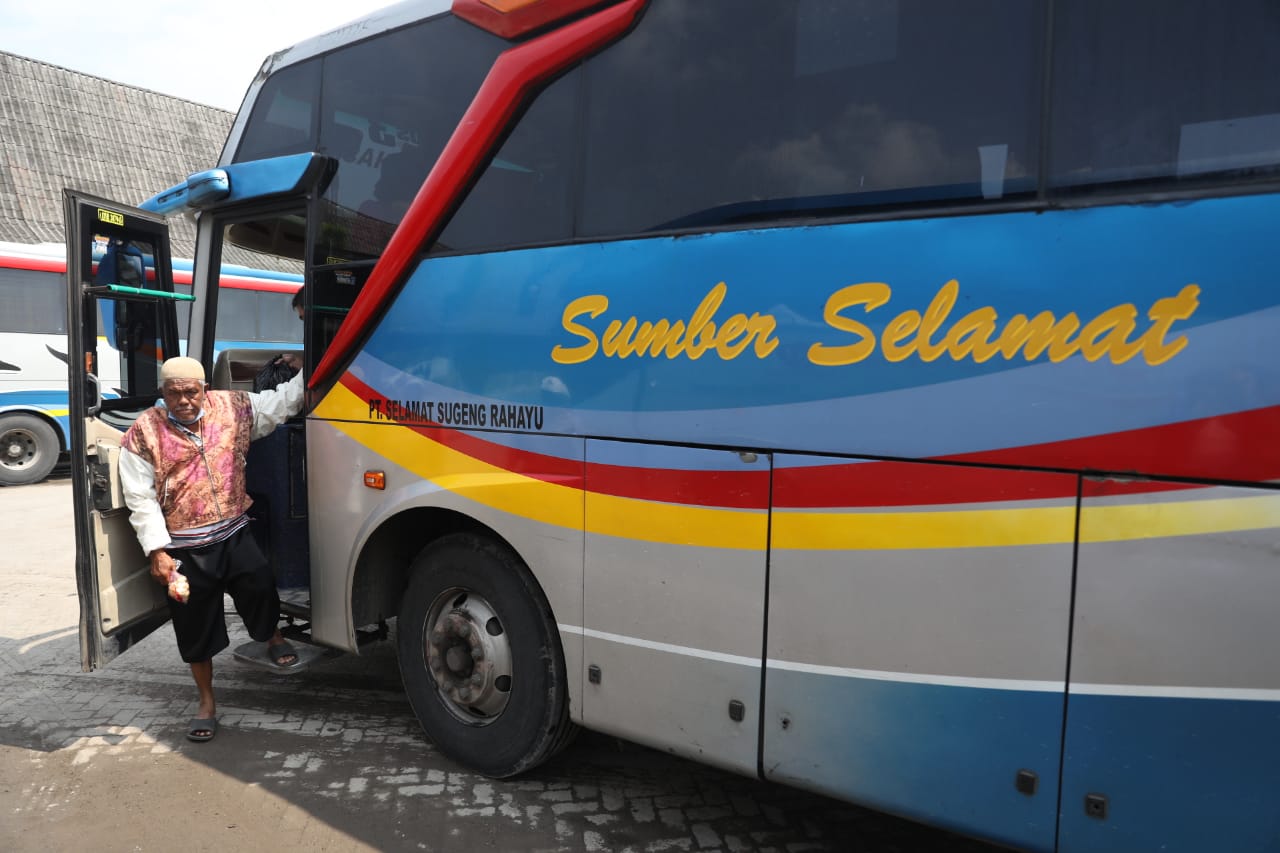 Foto 4 dari 8: Dalam Tahap Renovasi, Terminal Purbaya Siapkan Alur Penerimaan Trayek Masa Angkutan Lebaran 2023