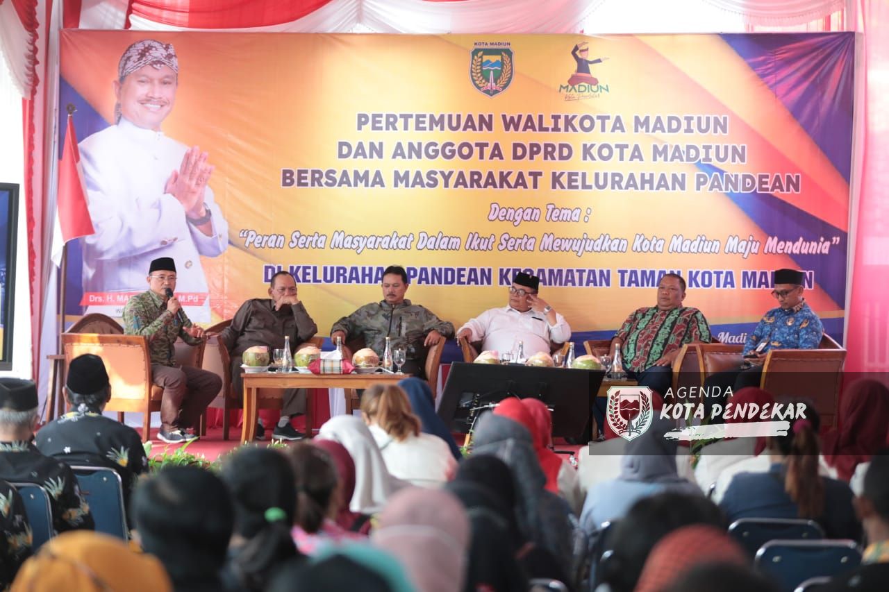 Foto 3 dari 10: Bertemu Masyarakat di Kelurahan Pandean Wali Kota Sampaikan Upaya Kota Majukan SDM