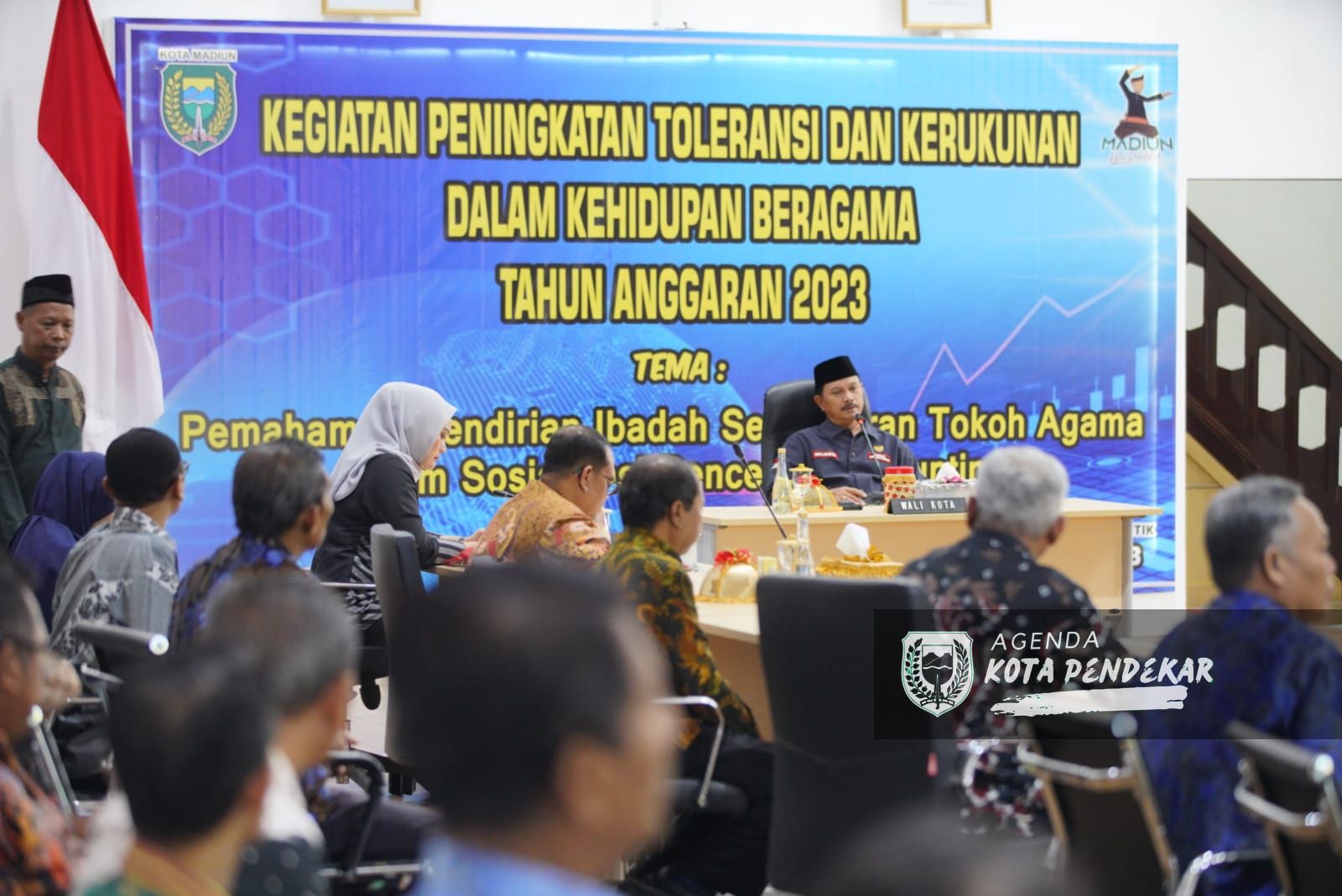 Foto 3 dari 7: Jadi Narasumber Peningkatan Toleransi Dan Kerukunan, Wali Kota Imbau Jaga Kondusifitas Untuk Optimalisasi Pembangunan